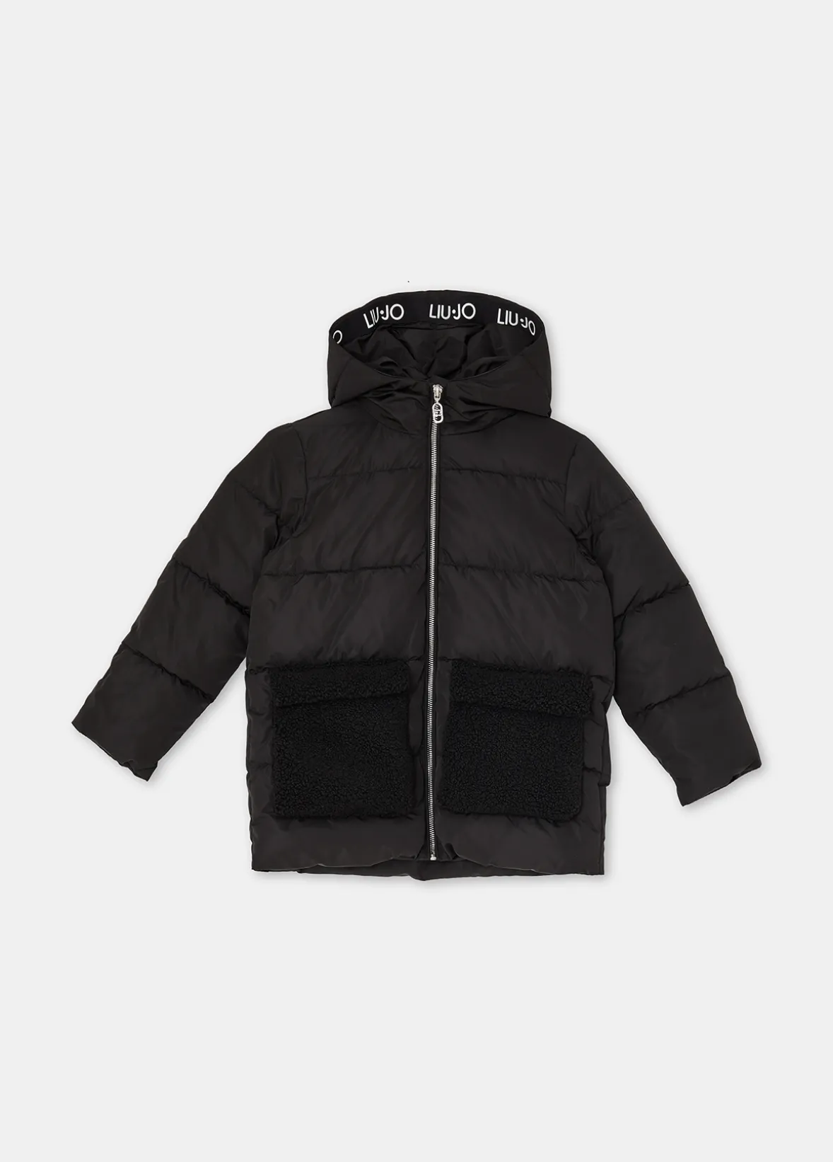 Cappotto in nylon trapuntato