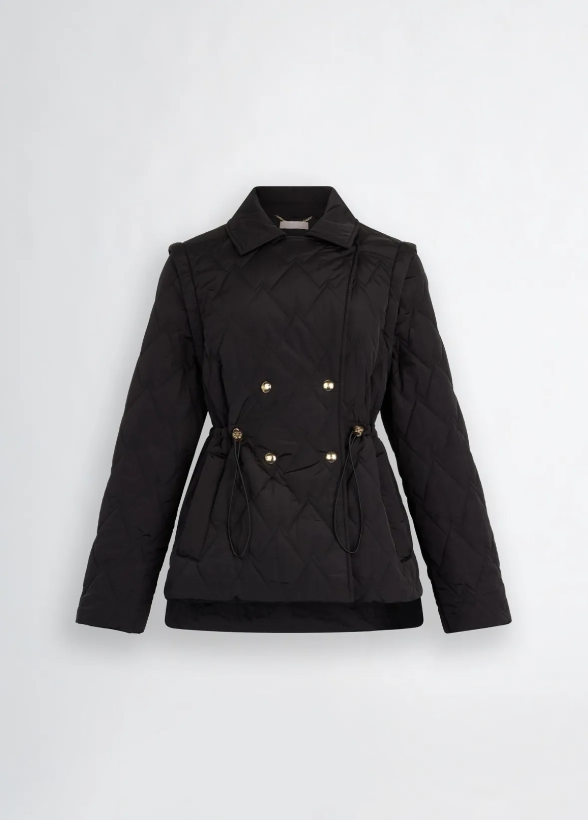 Cappotto in nylon trapuntato