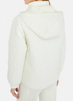 Cappotto in nylon trapuntato
