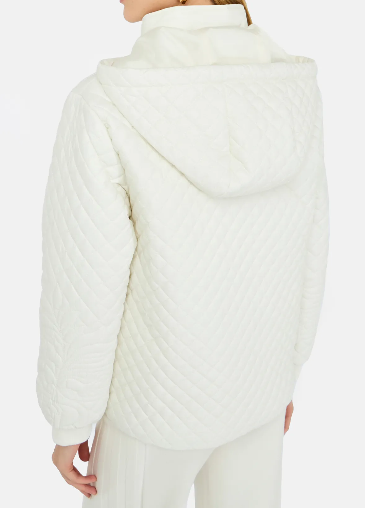 Cappotto in nylon trapuntato