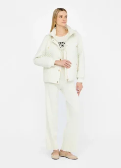 Cappotto in nylon trapuntato