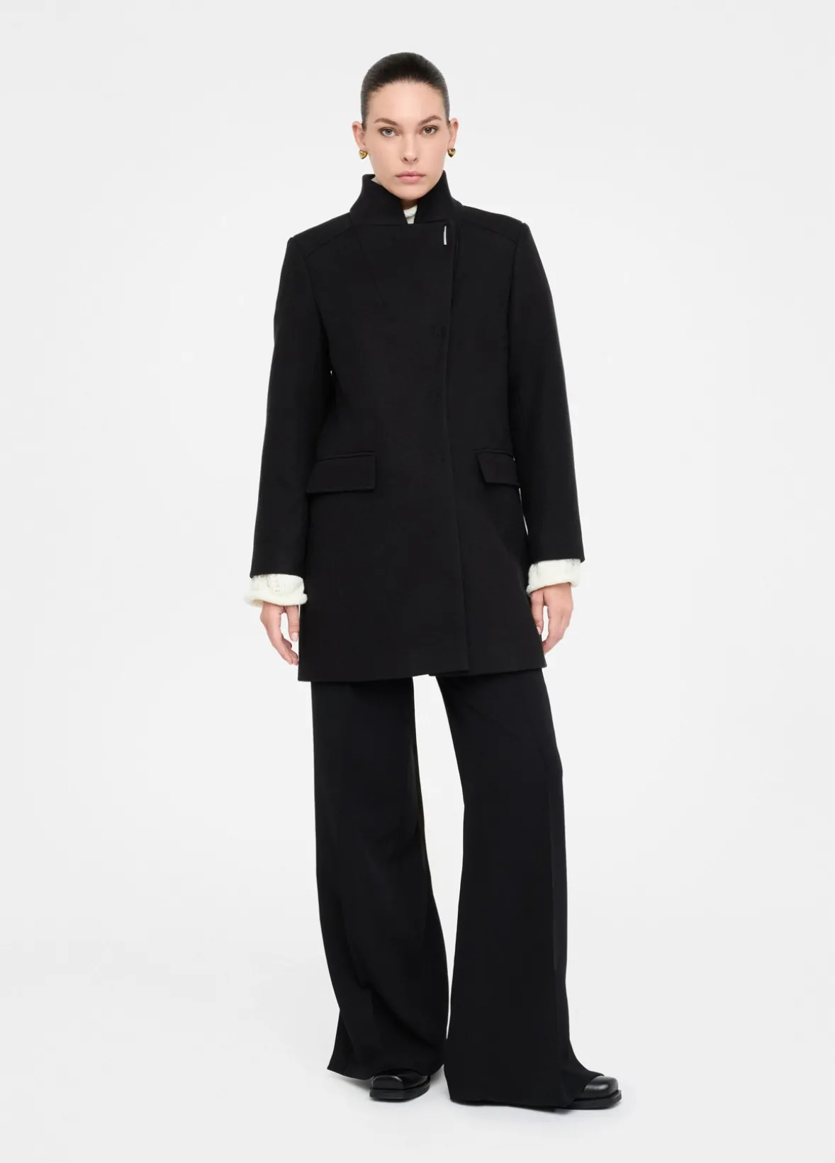 Cappotto in panno double