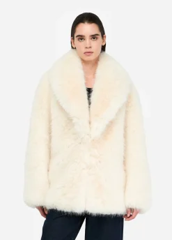 Cappotto in pelliccia sintetica