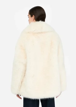 Cappotto in pelliccia sintetica
