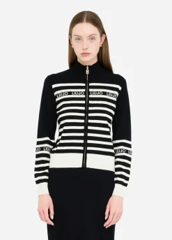 Cardigan a righe