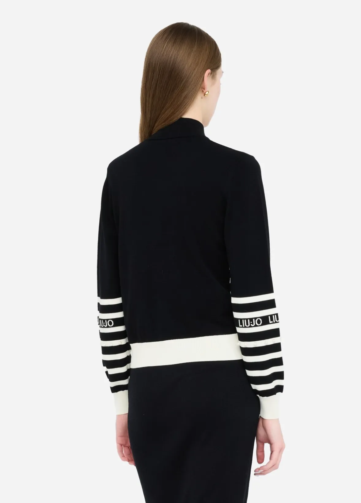 Cardigan a righe
