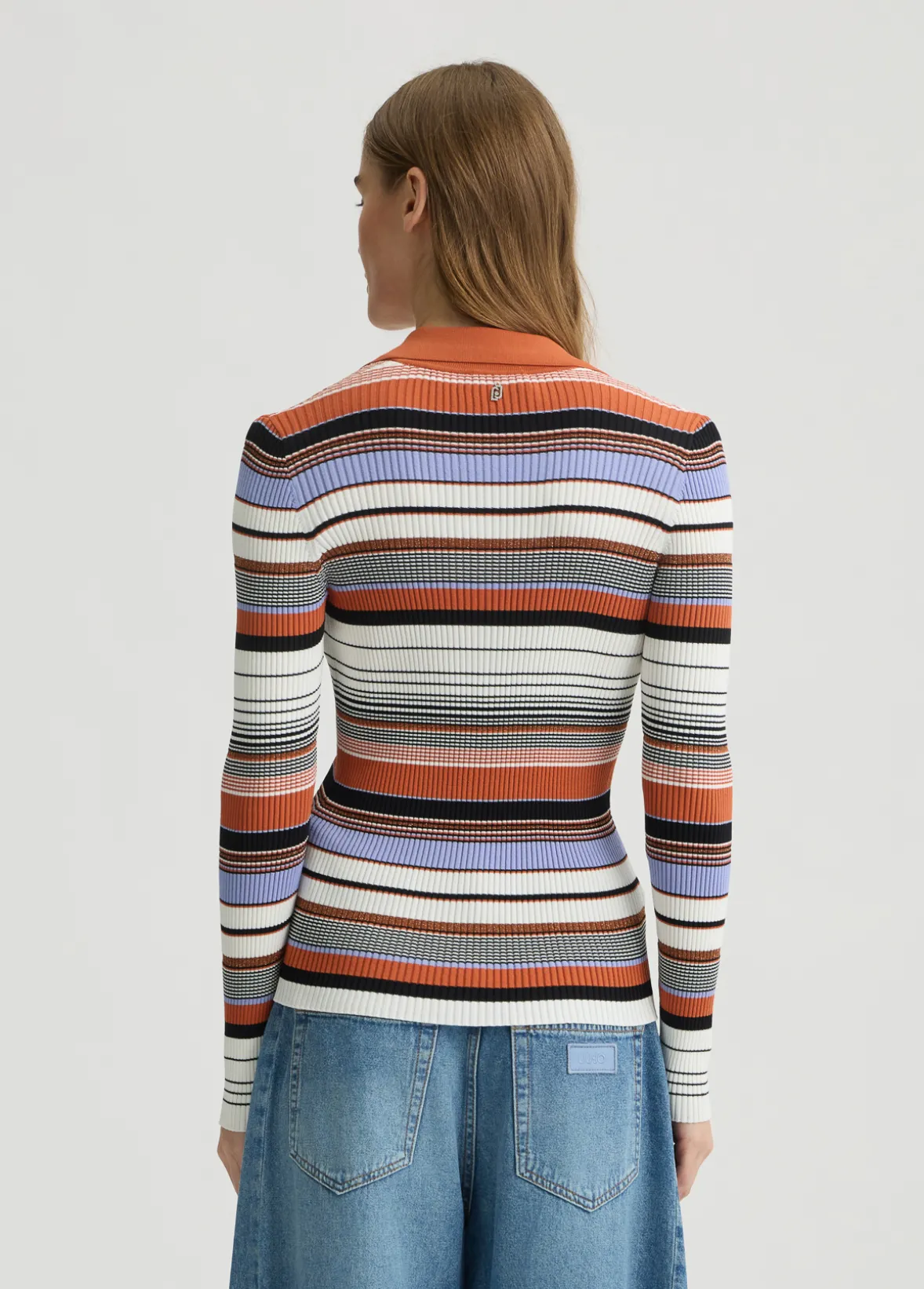 Cardigan a righe