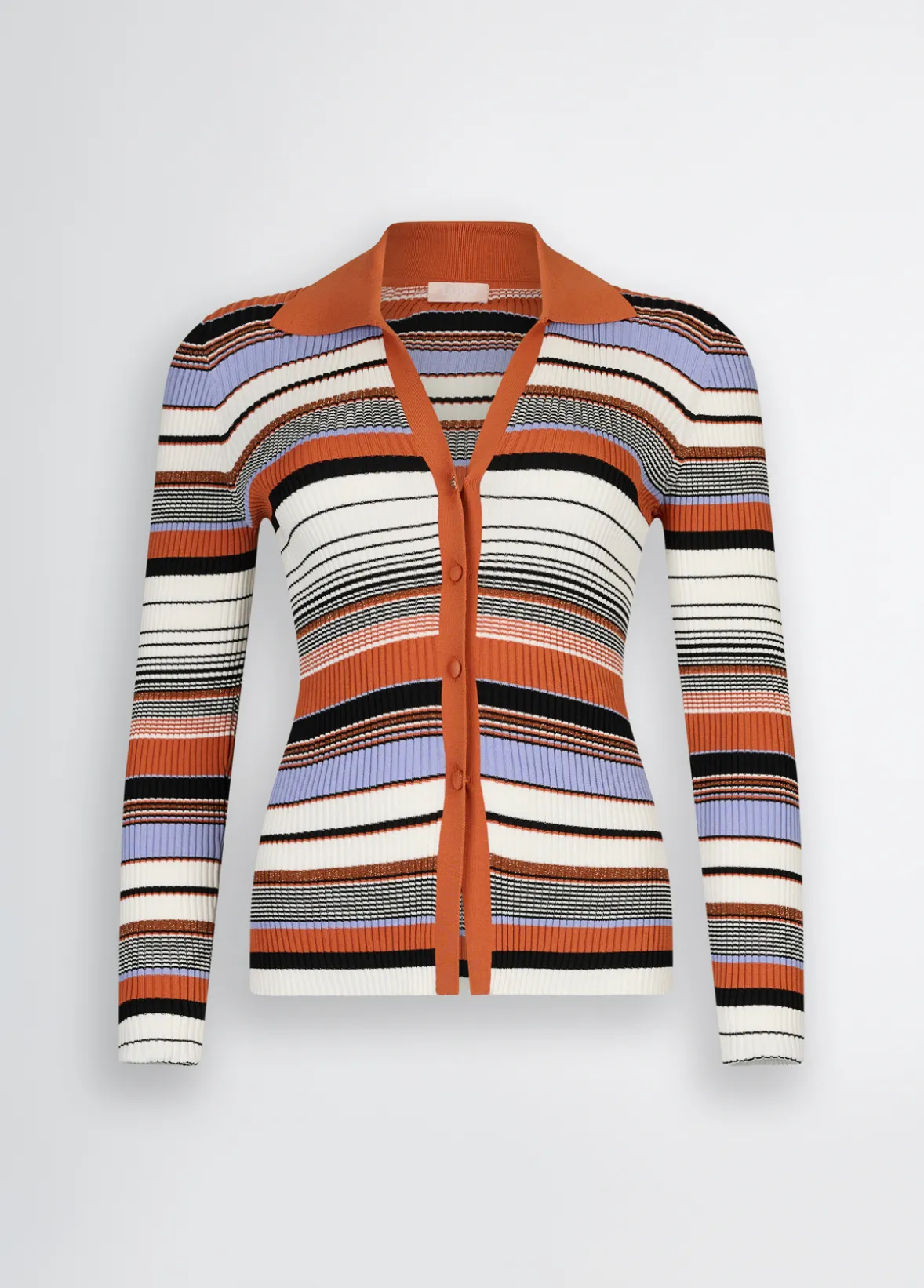 Cardigan a righe