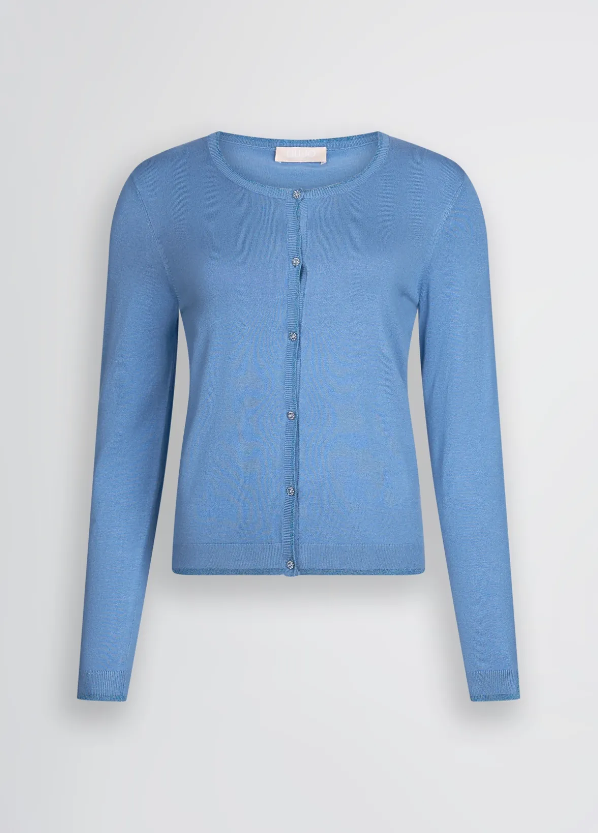 Cardigan con bottoni gioiello