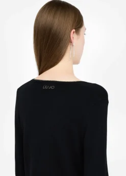 Cardigan con dettagli in lurex®