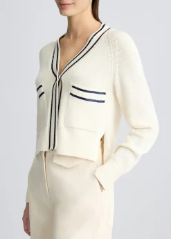 Cardigan con paillettes