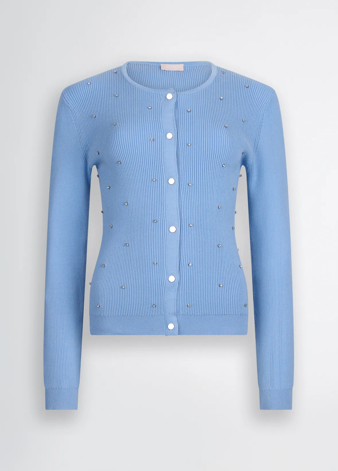 Cardigan con pietre gioiello