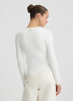 Cardigan con pietre gioiello