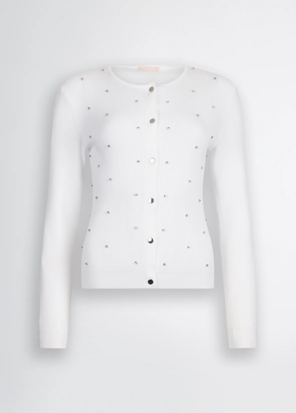 Cardigan con pietre gioiello