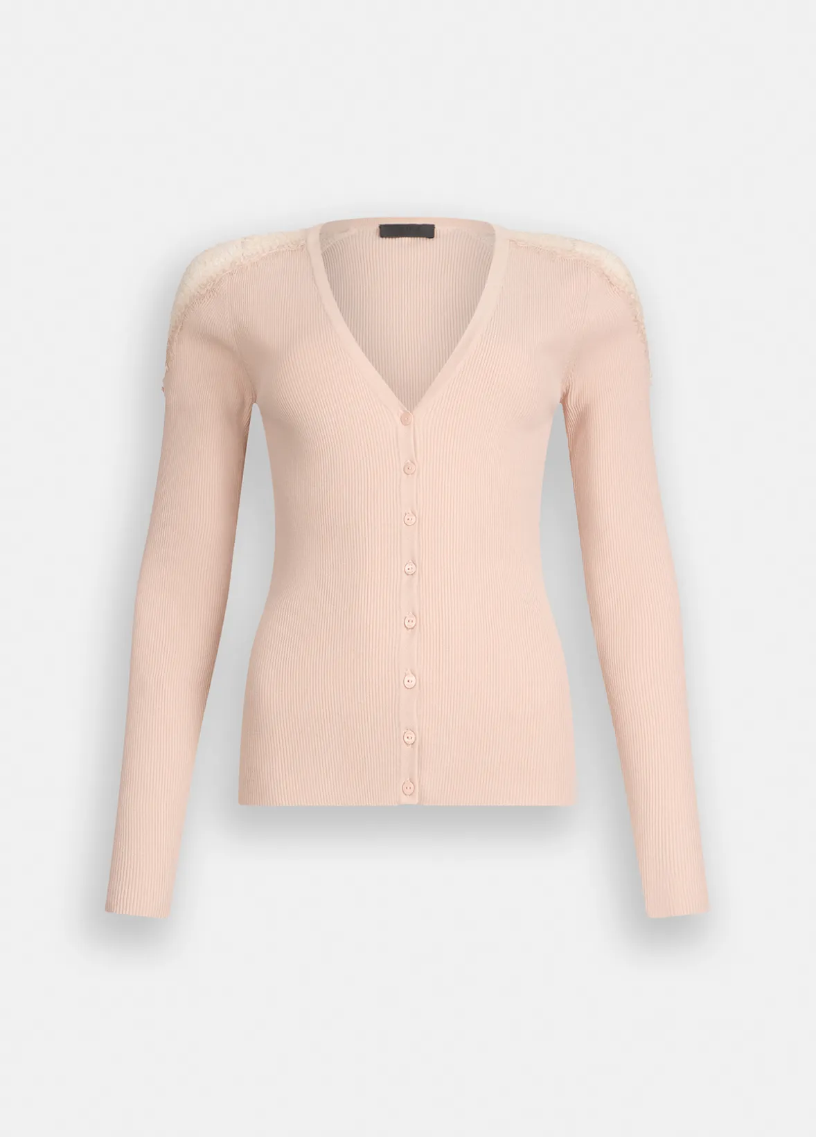 Cardigan con pizzo