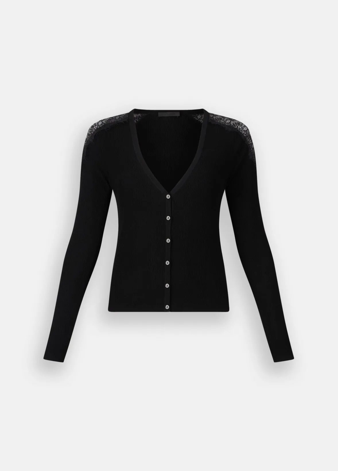 Cardigan con pizzo