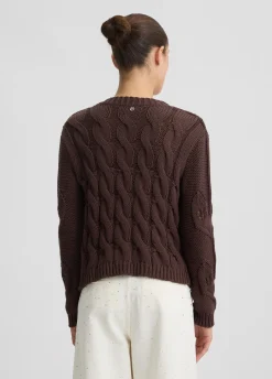 Cardigan con strass