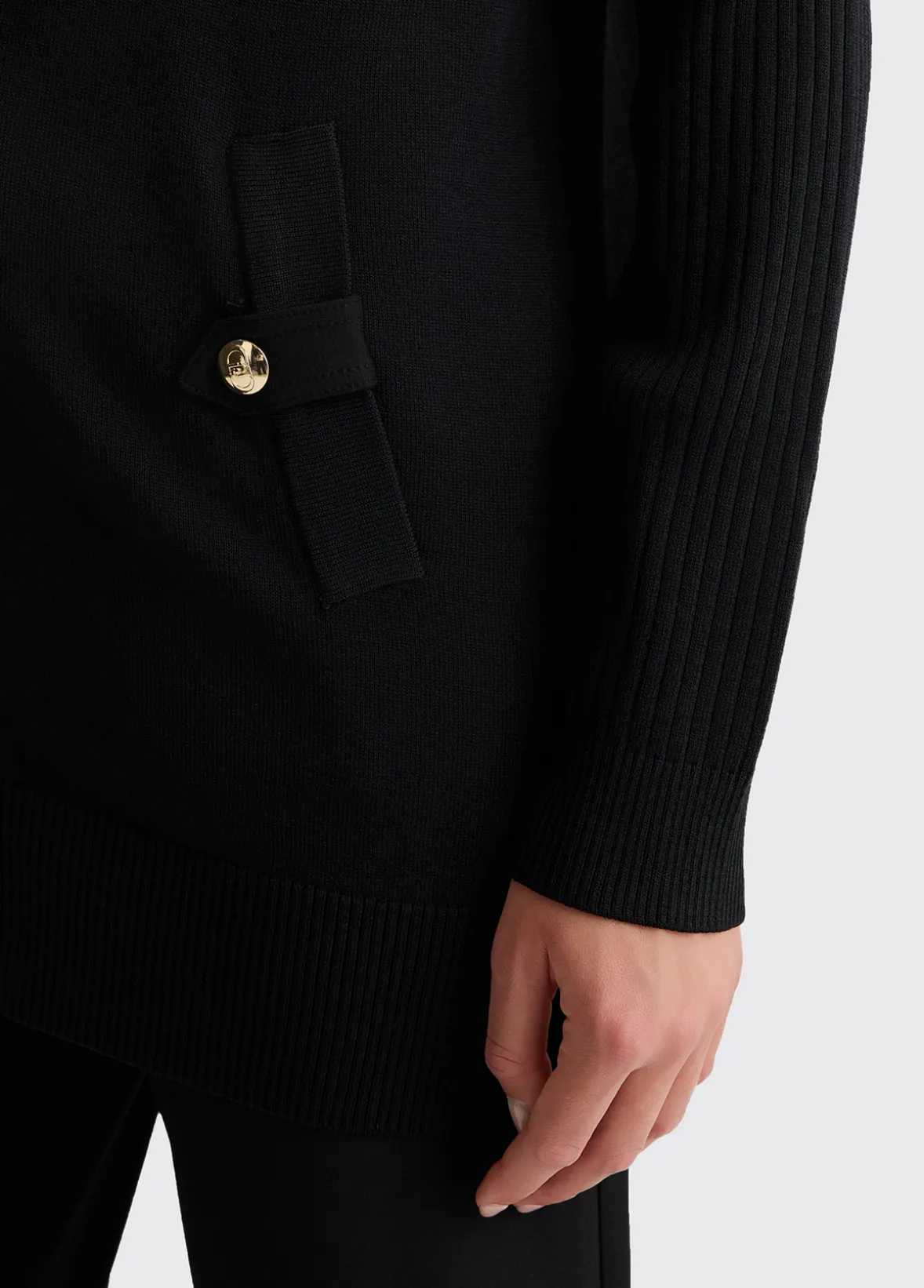 Cardigan con zip