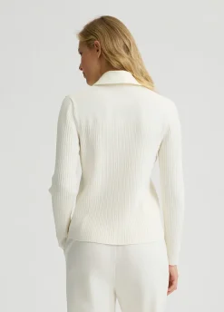 Cardigan con zip
