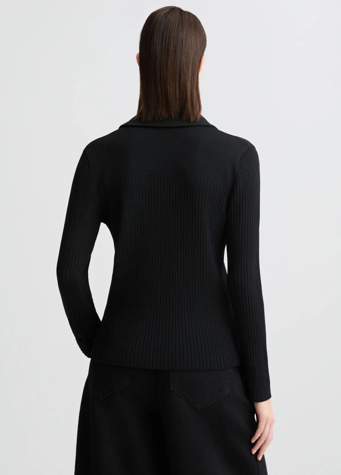 Cardigan con zip