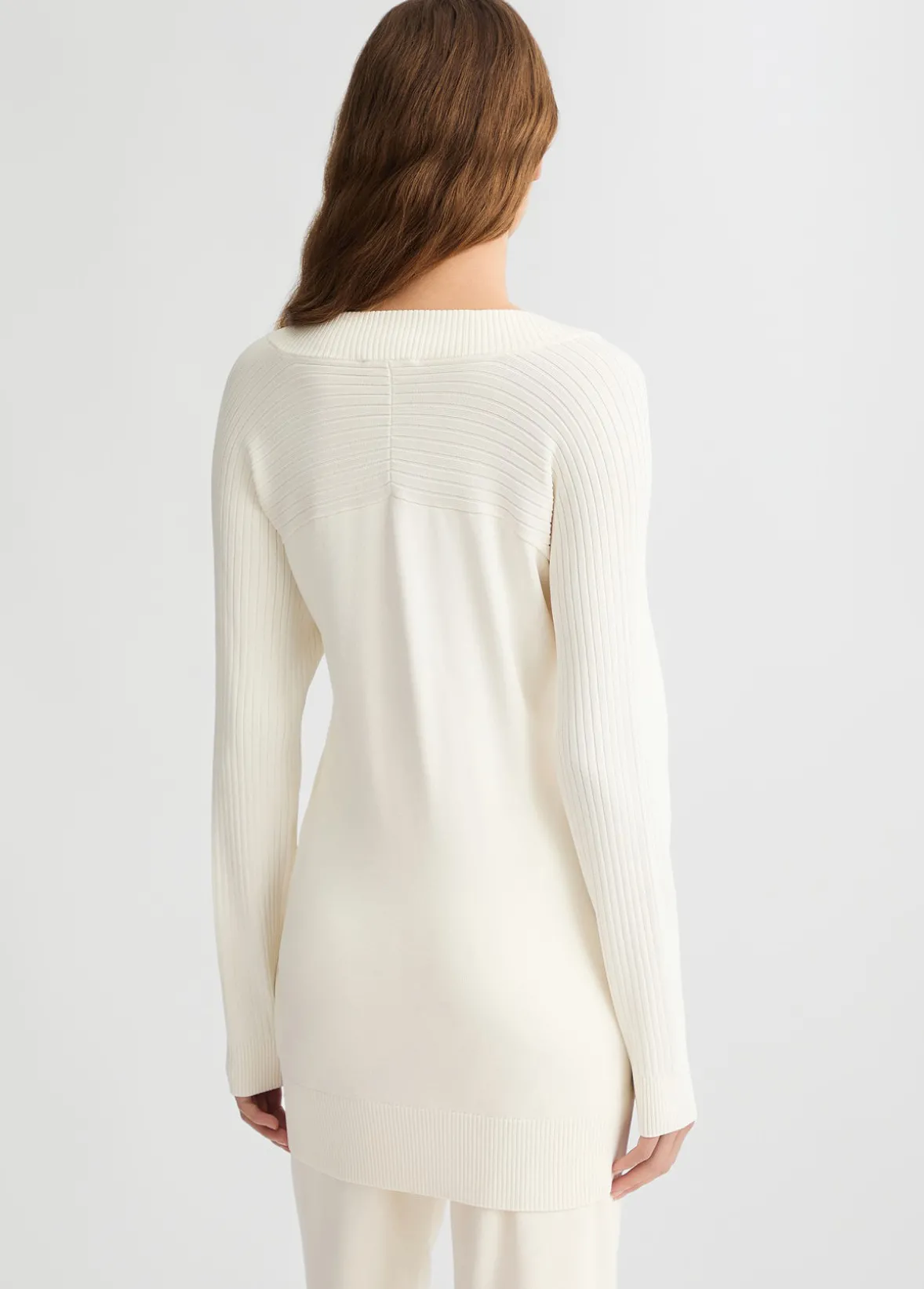 Cardigan con zip