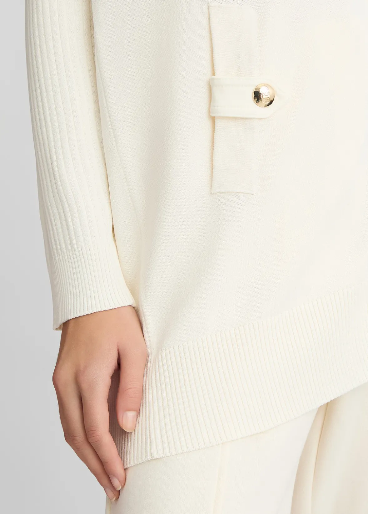 Cardigan con zip