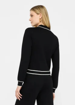 Cardigan con zip