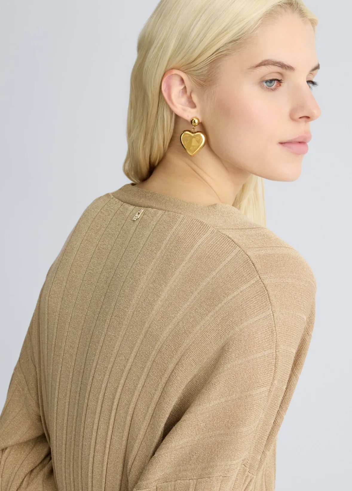 Cardigan in lurex®