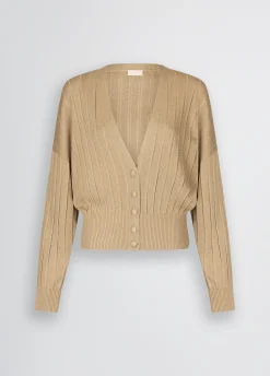 Cardigan in lurex®
