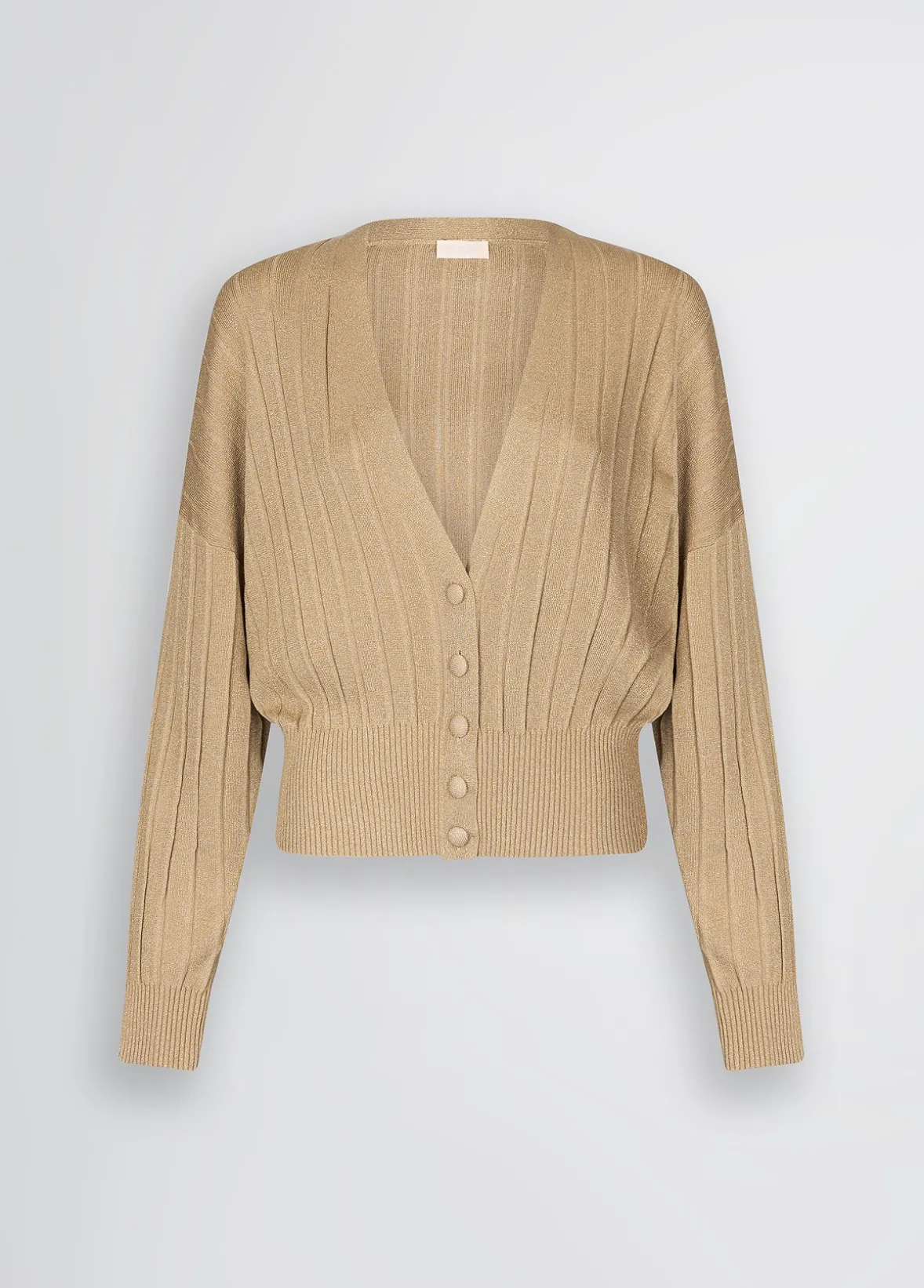Cardigan in lurex®