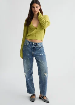 Cardigan in lurex®