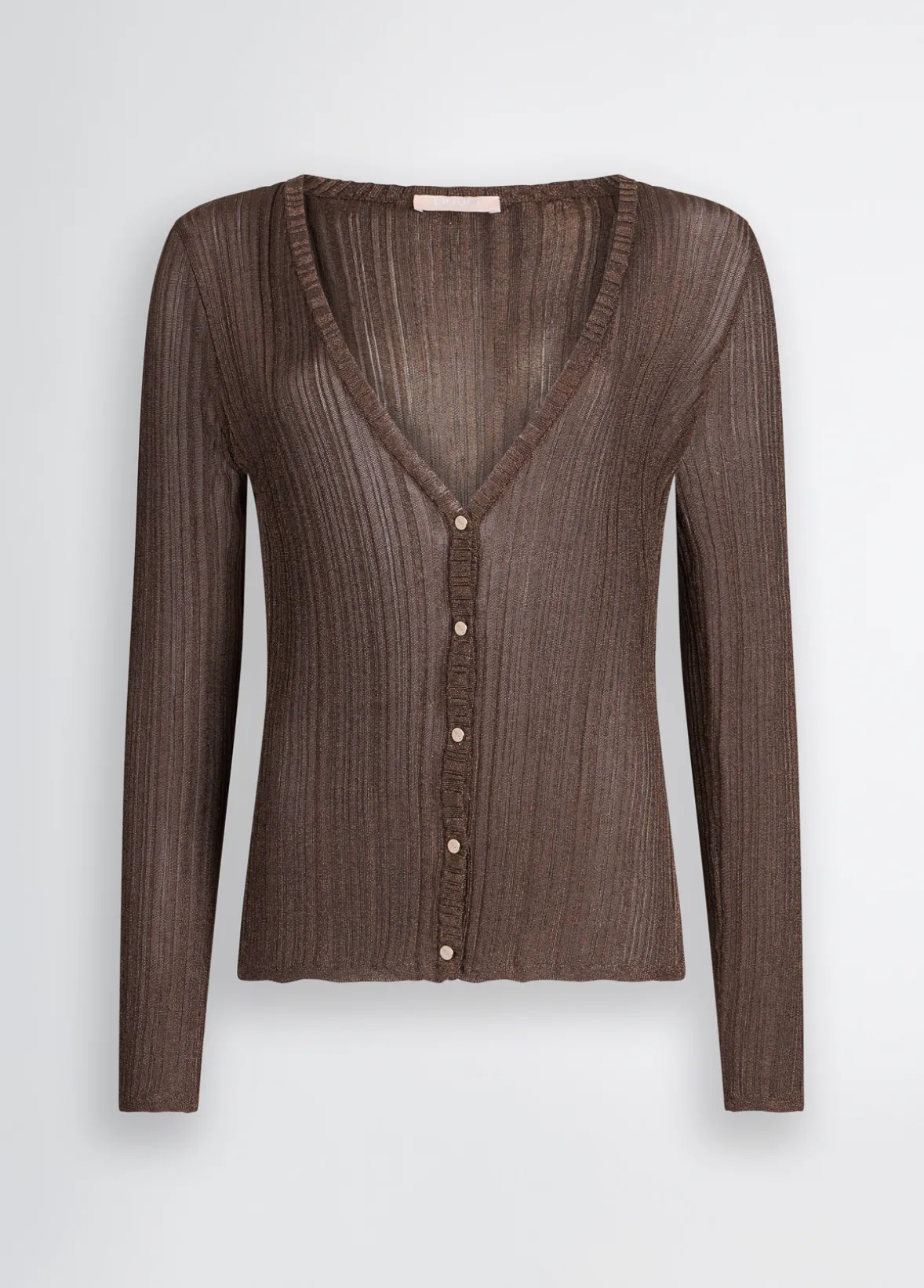 Cardigan in lurex