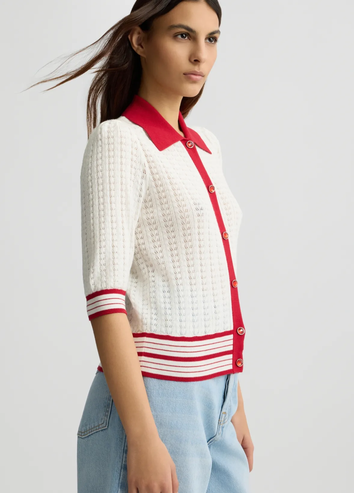 Cardigan in maglia