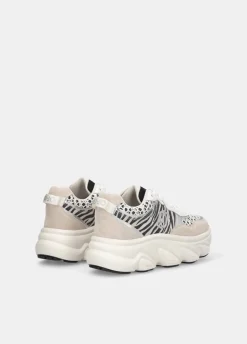 Chuncky sneakers animalier