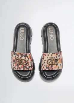 Ciabatta platform animalier