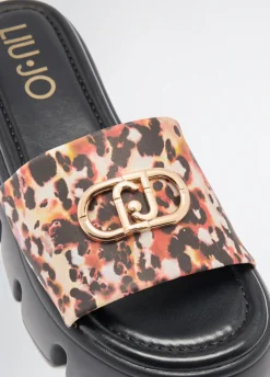 Ciabatta platform animalier