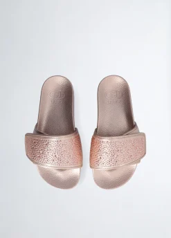 Ciabatte platform con strass