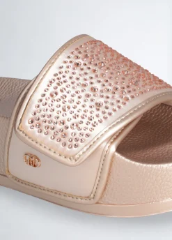 Ciabatte platform con strass