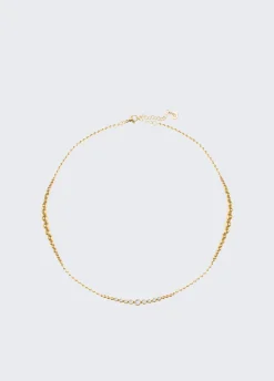 Collana con castoni gioiello