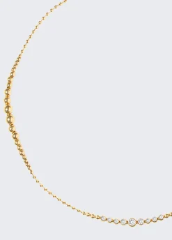 Collana con castoni gioiello