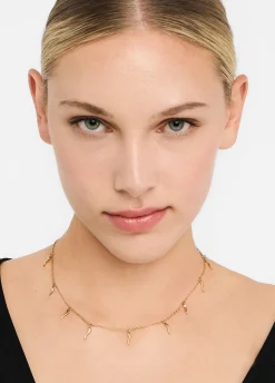 Collana con portafortuna