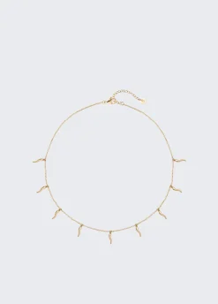 Collana con portafortuna