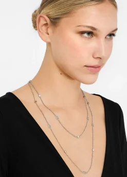 Collana multifilo con brill