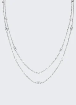 Collana multifilo con brill