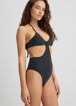 Costume intero da mare con cut-out