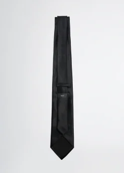 Cravatta in raso jacquard