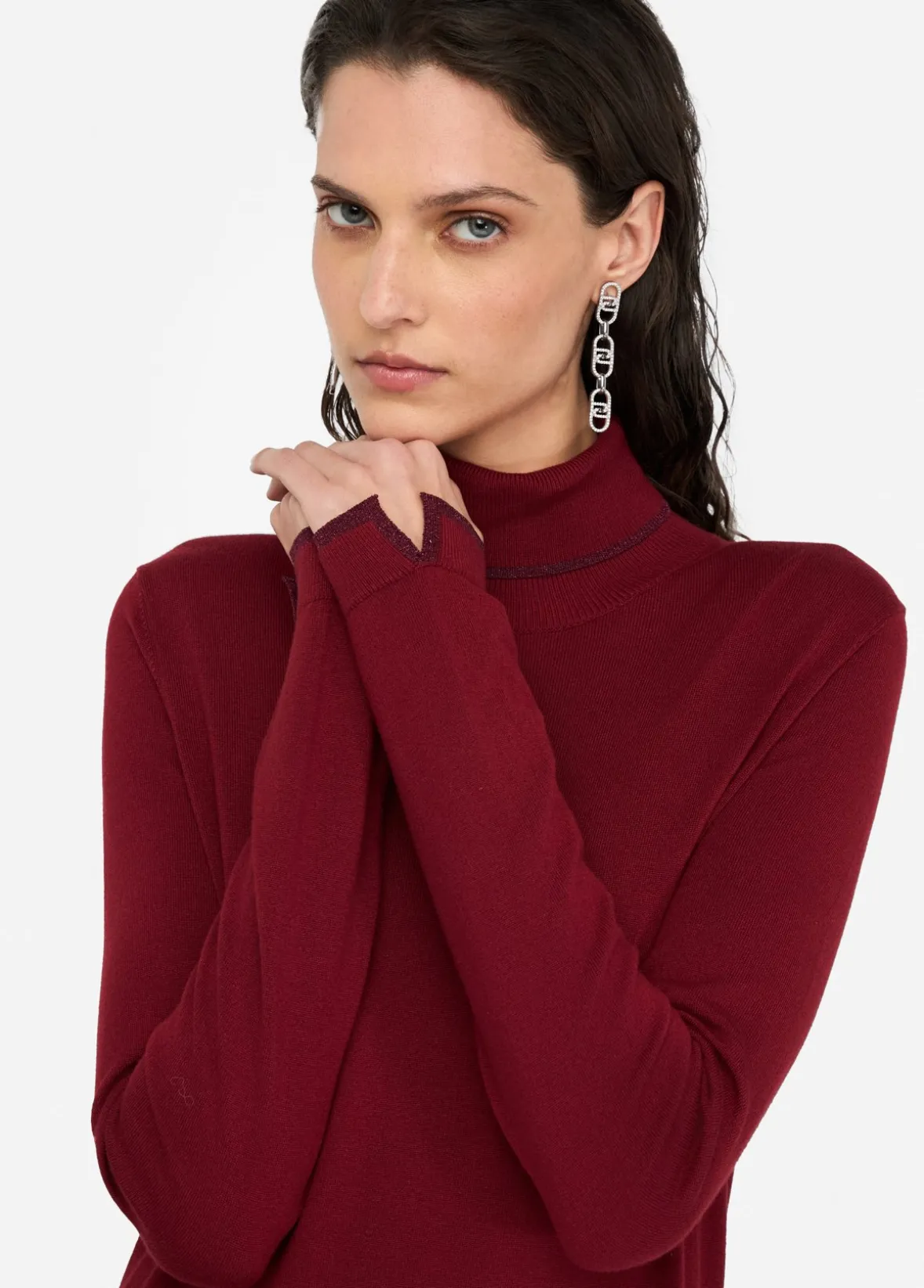 Dolcevita con dettagli in lurex®