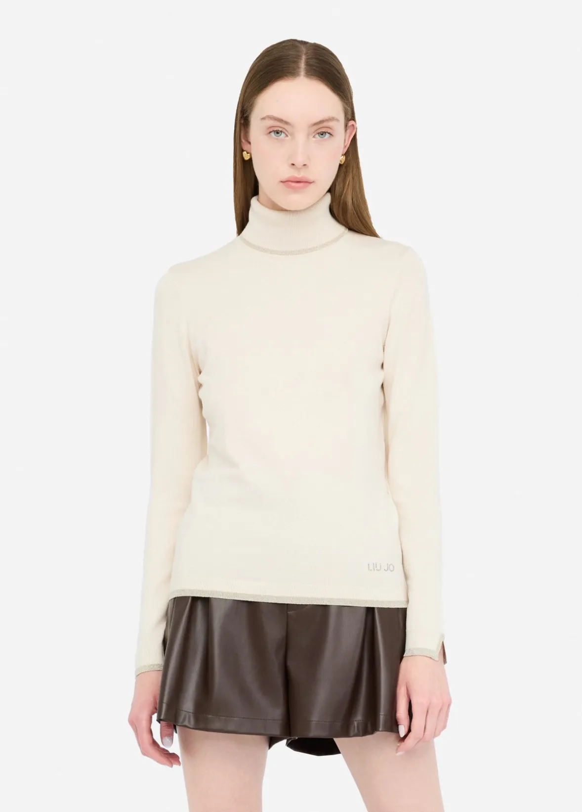Dolcevita con dettagli in lurex®