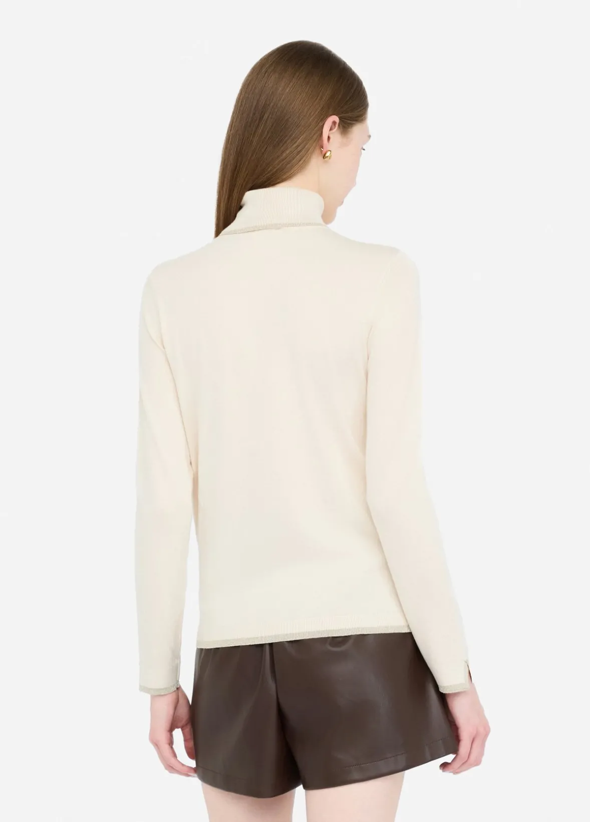 Dolcevita con dettagli in lurex®