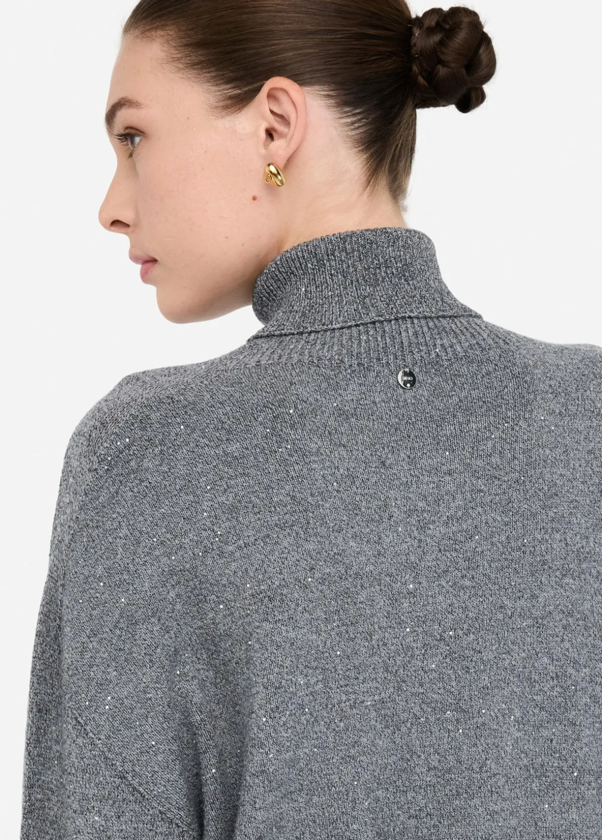 Dolcevita con micro paillettes